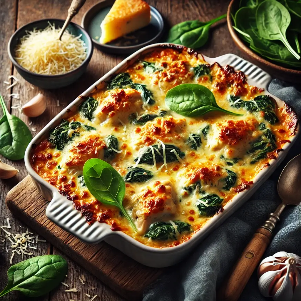 Chicken Florentine Casserole