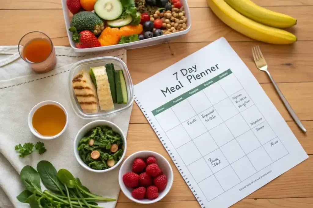 7-day meal plan for pancreatitis with fresh ingredients