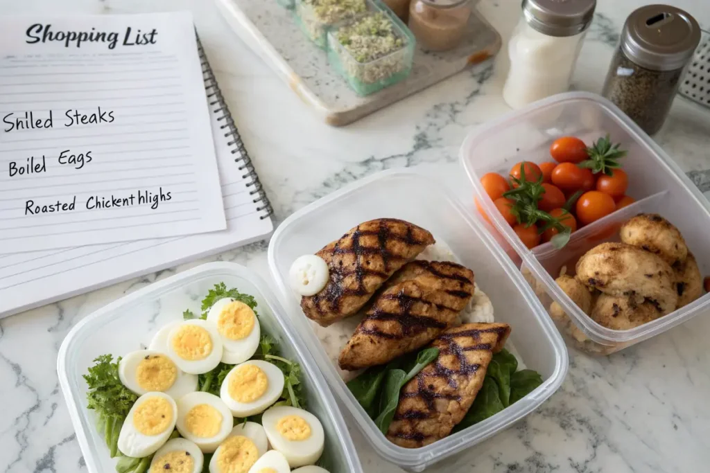 Carnivore Diet Meal Prep with Steaks and Eggs